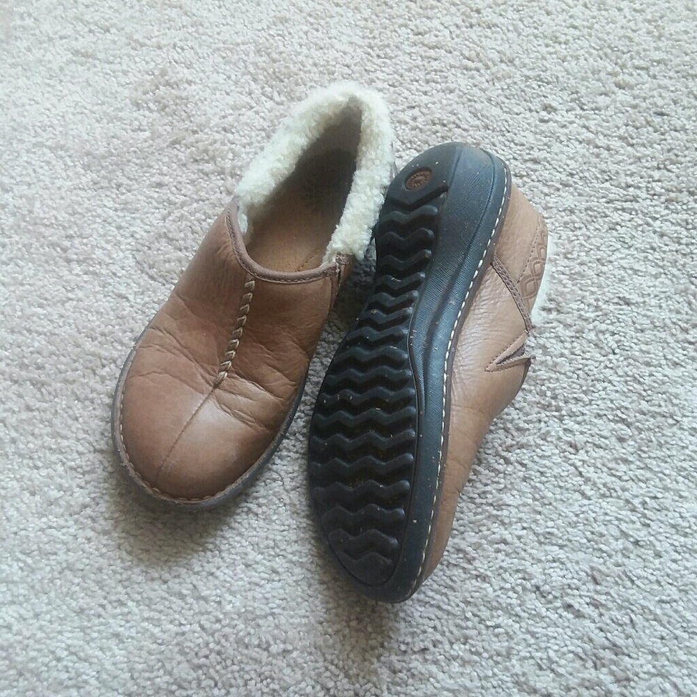 Ugg 'Bettey' Betty Brown Slip-ons 7 Discontinued